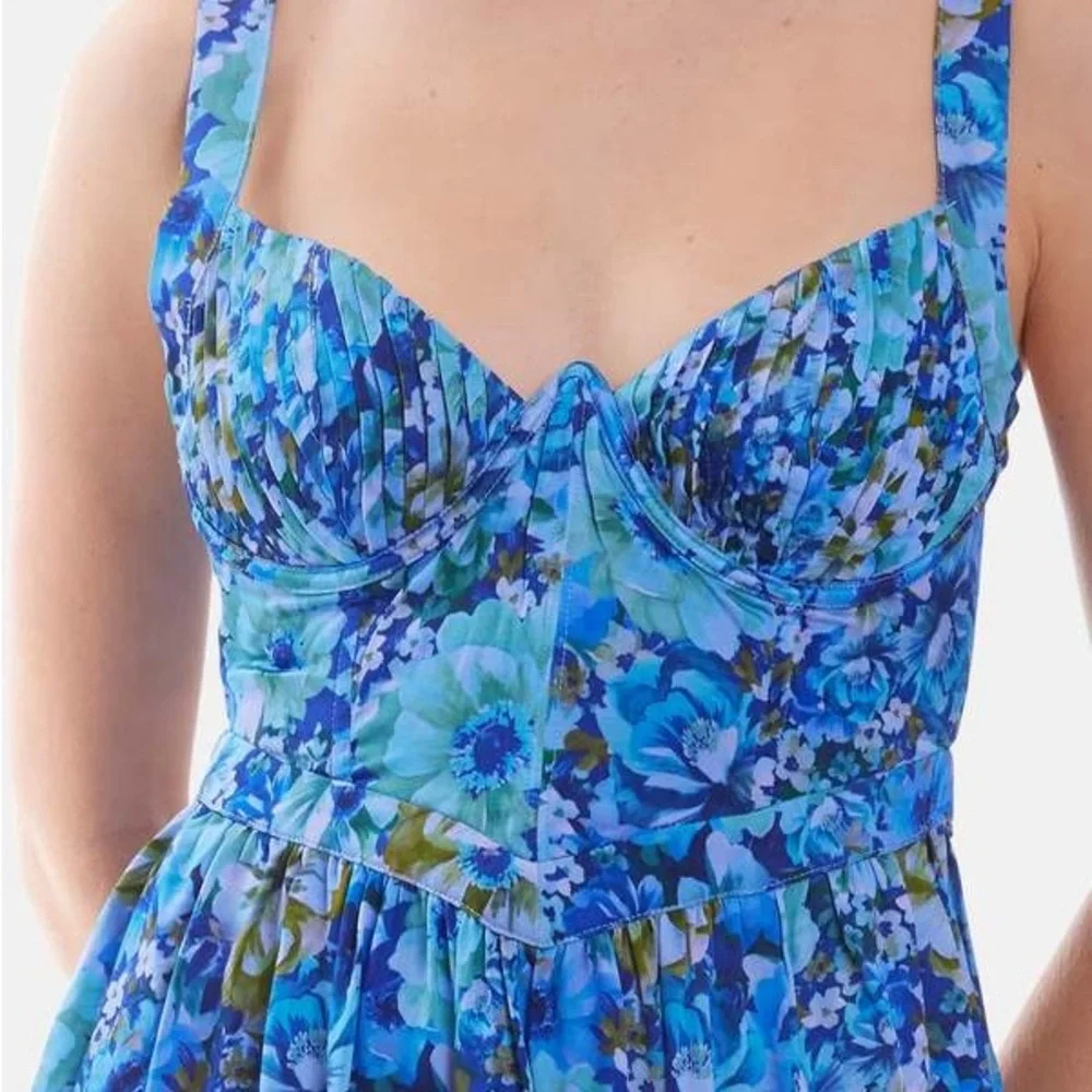 For Love & Lemons Astor Midi Dress - Picture 2 of 6